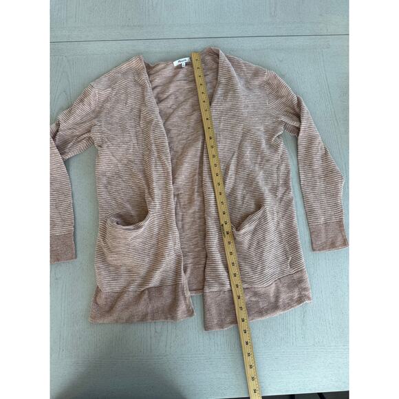 Madewell Camel Brown Cardigan Balletcore Boho Bohemian Indie L - Picture 2 of 6